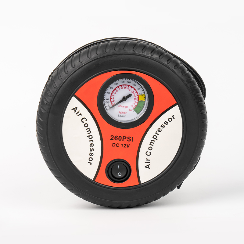 SX-213 Digital Mini Disc Shape Air Compressor pro kola, míče a pneumatiku automobilů